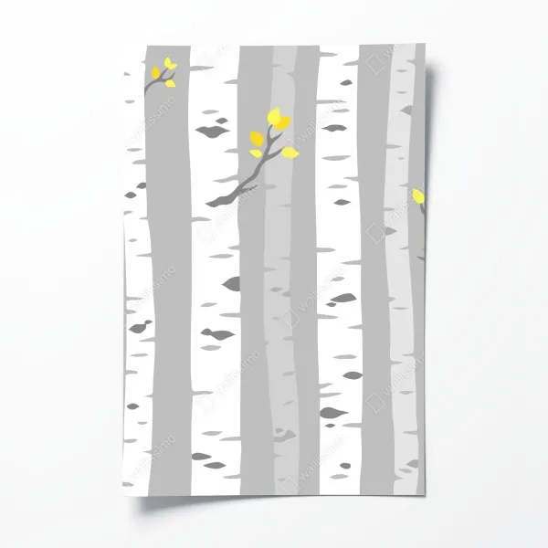 Plakat delikatne zbliżenie nasion dmuchawca czarno-białe – Wallissimo®