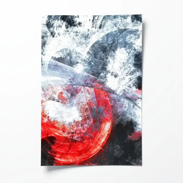 Plakat bujne tropikalne liście – Wallissimo®