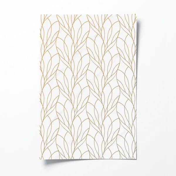 Plakat gęste zielone liście – Wallissimo®