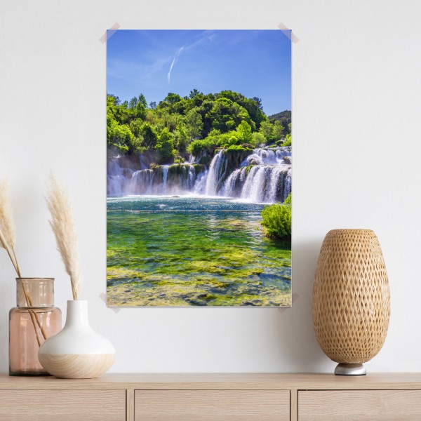 Plakat Skradinski Buk wodospad w Parku Narodowym Krka – Wallissimo® Plakat Skradinski Buk wodospad w Parku Narodowym Krka – Wallissimo®