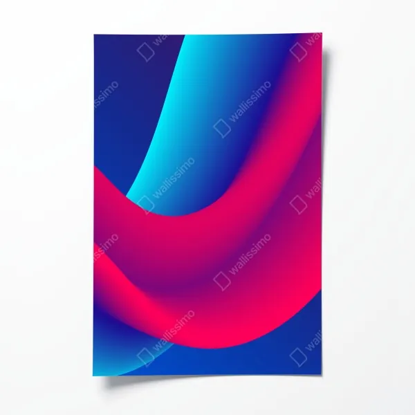 Plakat latarnia morska na końcu pomostu – Wallissimo®