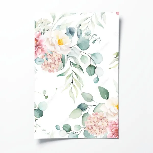 Plakat spokojna kładka w dżungli przez bujny las deszczowy – Wallissimo®