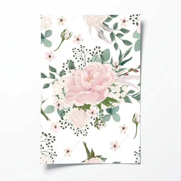 Plakat radosny geometryczny wzór – Wallissimo®