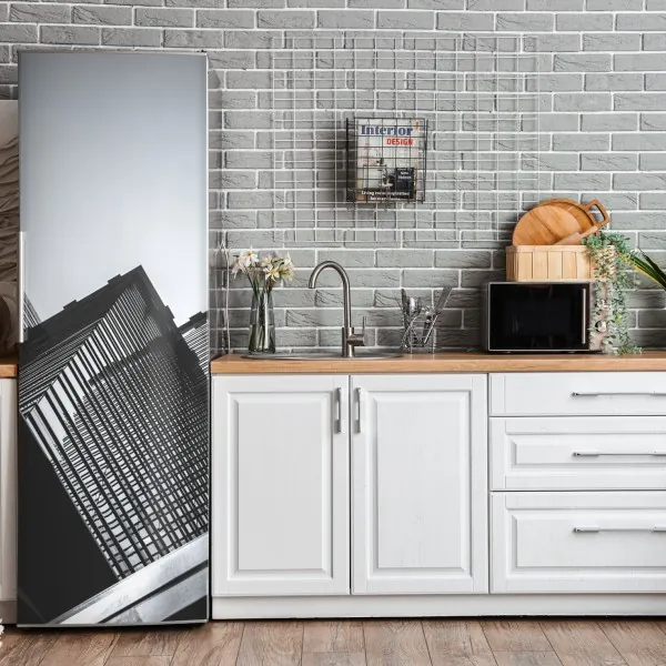 Naklejka na lodówkę zachód słońca nad wydmami Grace Bay – Wallissimo®