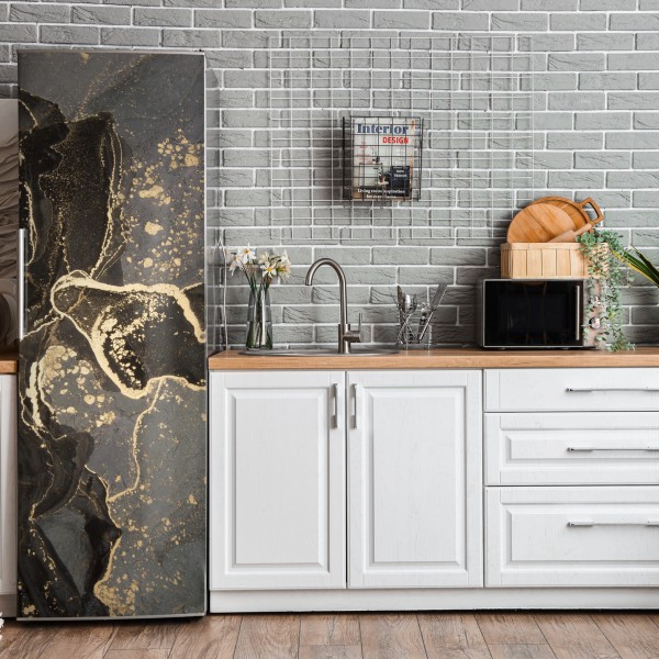 Naklejka na lodówkę intymny monochromatyczny portret – Wallissimo®