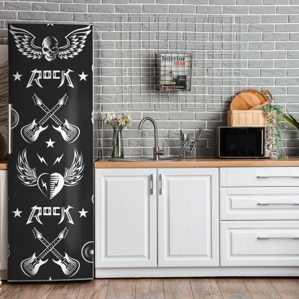 Naklejka na lodówkę majestatyczne odbicie Alp przy Bachalpsee – Wallissimo®