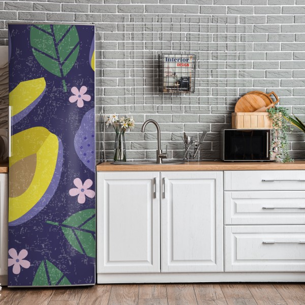 Naklejka na lodówkę spokojny pejzaż chmur – Wallissimo®