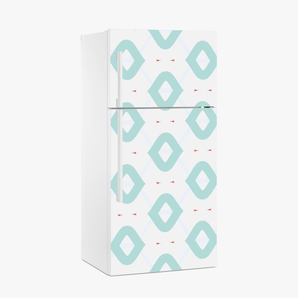 Naklejka na lodówkę czerwone róże na czarnym tle – Wallissimo®