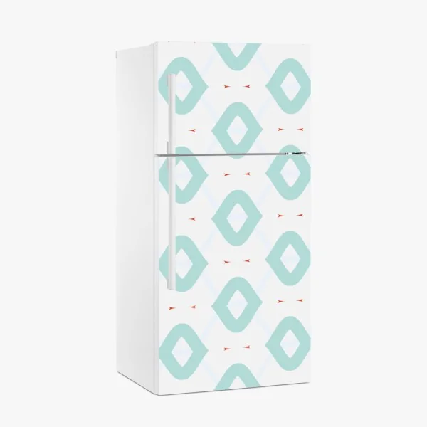 Naklejka na lodówkę leśna droga wśród sosen – Wallissimo®