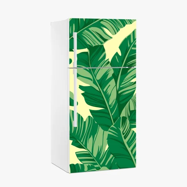 Naklejka na lodówkę kolorowy abstrakcyjny portret twarzy – Wallissimo®