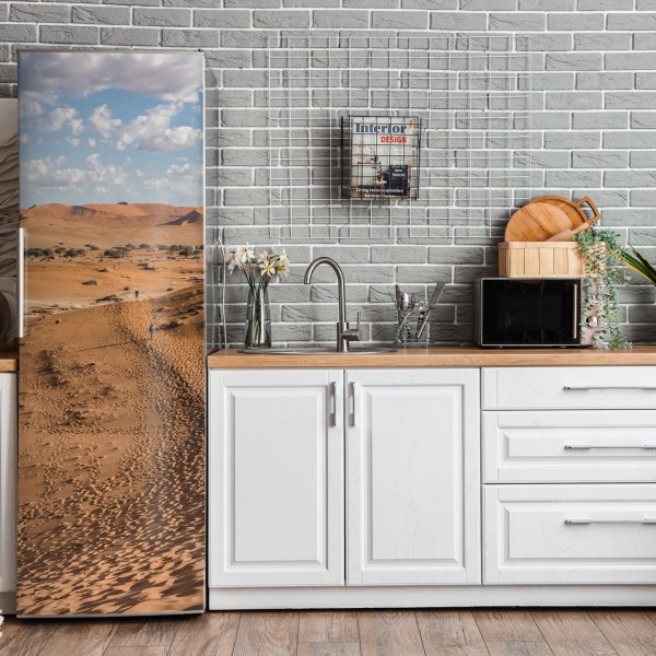 Naklejka na lodówkę miękkie niebieskie gwiazdki do pokoju dziecięcego – Wallissimo®