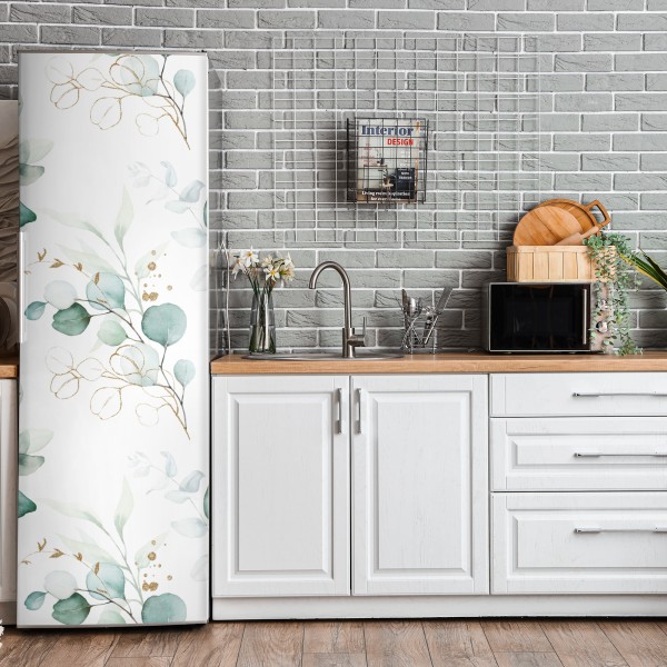 Naklejka na lodówkę zachód słońca nad wydmami Grace Bay – Wallissimo®