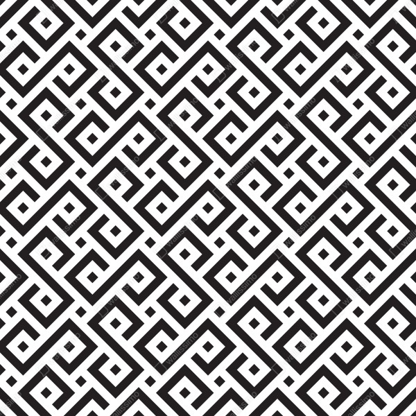 Naklejka na lodówkę ponadczasowy czarno-biały geometryczny wzór – Wallissimo® Naklejka na lodówkę ponadczasowy czarno-biały geometryczny wzór – Wallissimo®