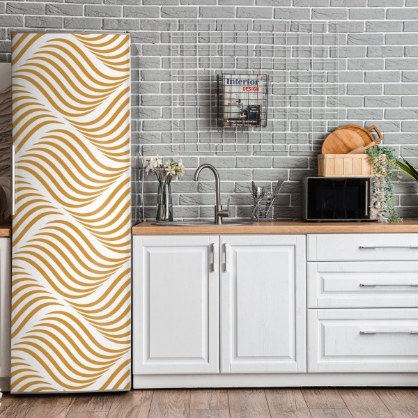 Naklejka na lodówkę trzy dmuchawce na turkusowym tle – Wallissimo®