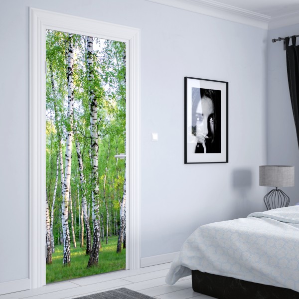 Naklejka na drzwi złote Wat Arun o zmierzchu – Wallissimo®