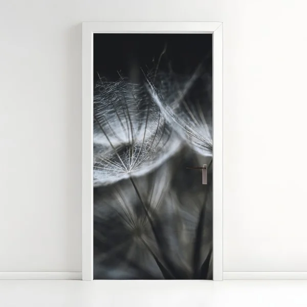 Naklejka na drzwi złoty zachód słońca nad wydmami pustyni – Wallissimo®