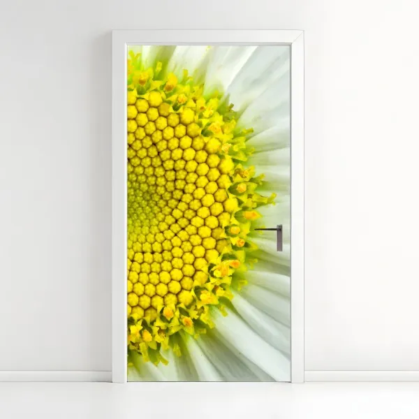 Naklejka na drzwi ścieżka przez bujną dżunglę – Wallissimo®