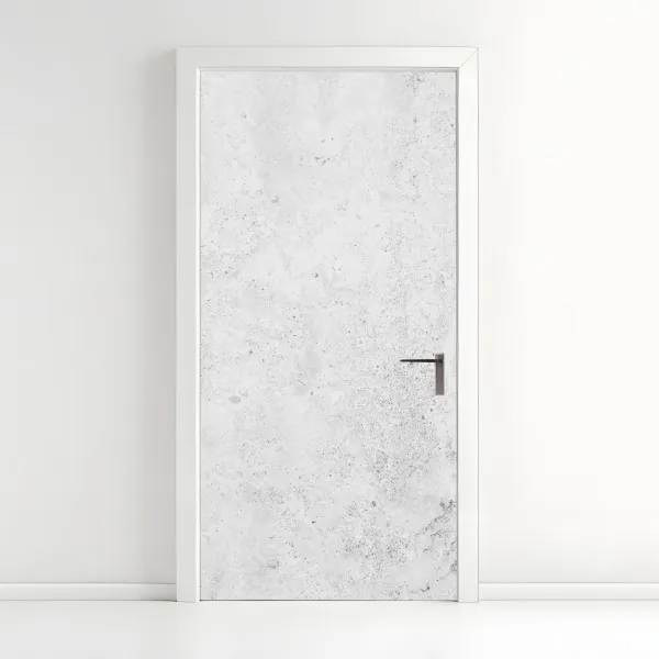 Naklejka na drzwi szara betonowa tekstura ściany