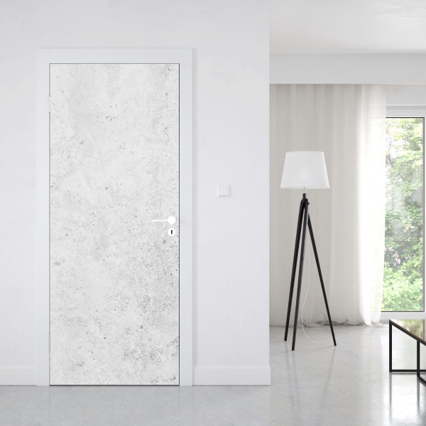 Naklejka na drzwi szara betonowa tekstura ściany – Wallissimo® Naklejka na drzwi szara betonowa tekstura ściany – Wallissimo®