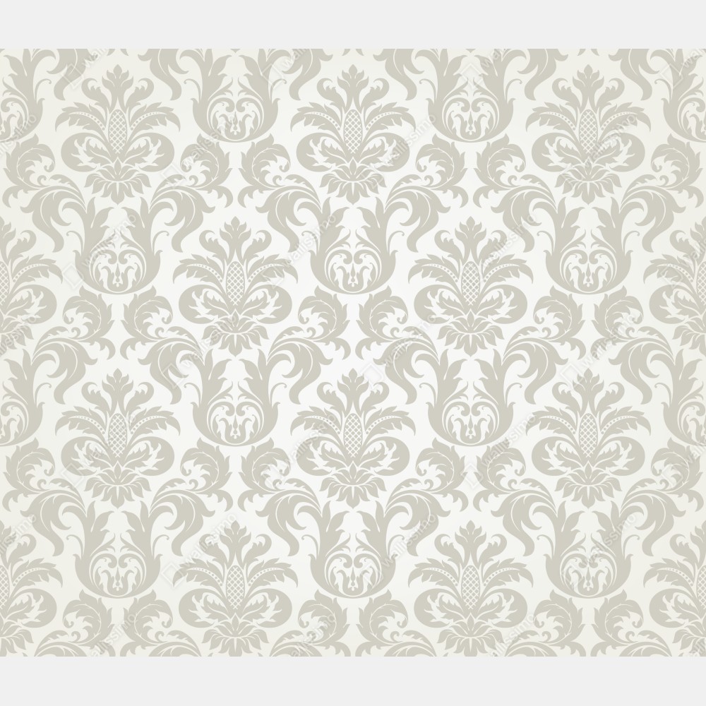 Naklejka na drzwi elegancki beżowy wzór damask – Wallissimo® Naklejka na drzwi elegancki beżowy wzór damask – Wallissimo®