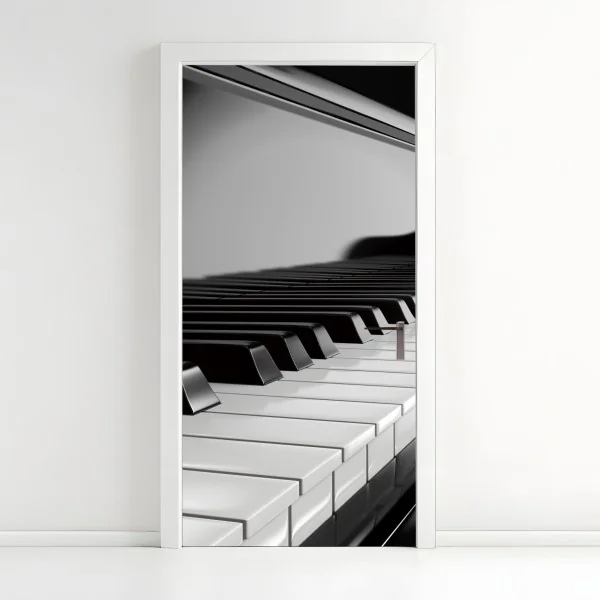 Naklejka na drzwi Shibuya nocne skrzyżowanie – Wallissimo®