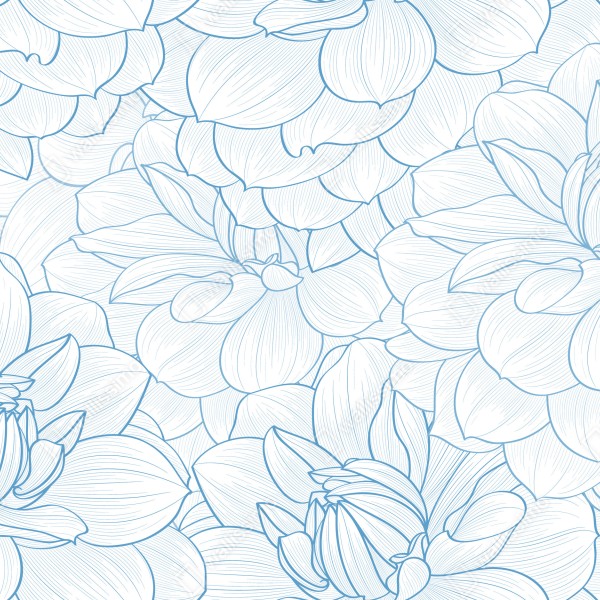 Naklejka na drzwi delikatny niebieski motyw kwiatowy – Wallissimo® Naklejka na drzwi delikatny niebieski motyw kwiatowy – Wallissimo®