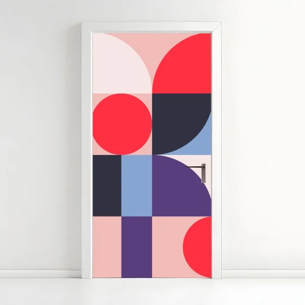 Naklejka na drzwi Paryż Wieża Eiffla w monochromie – Wallissimo®