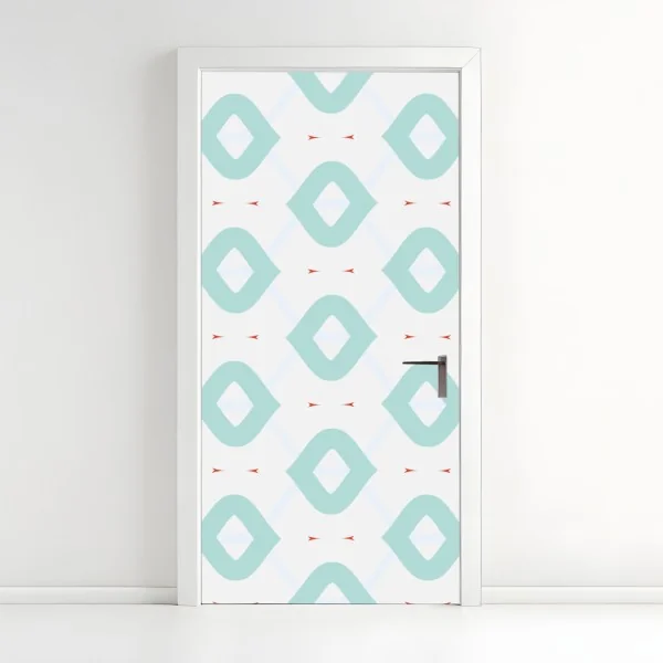 Naklejka na drzwi Paryż Wieża Eiffla w monochromie – Wallissimo®