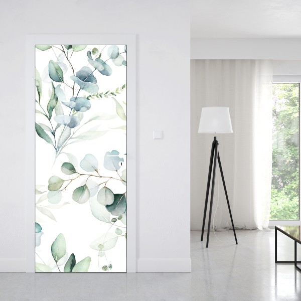 Naklejka na drzwi Tadź Mahal odbicie w porannym świetle – Wallissimo®