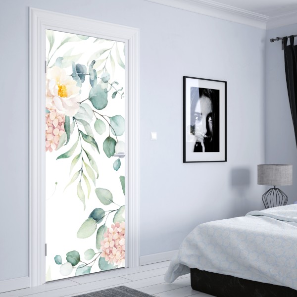 Naklejka na drzwi Shibuya nocne skrzyżowanie – Wallissimo®