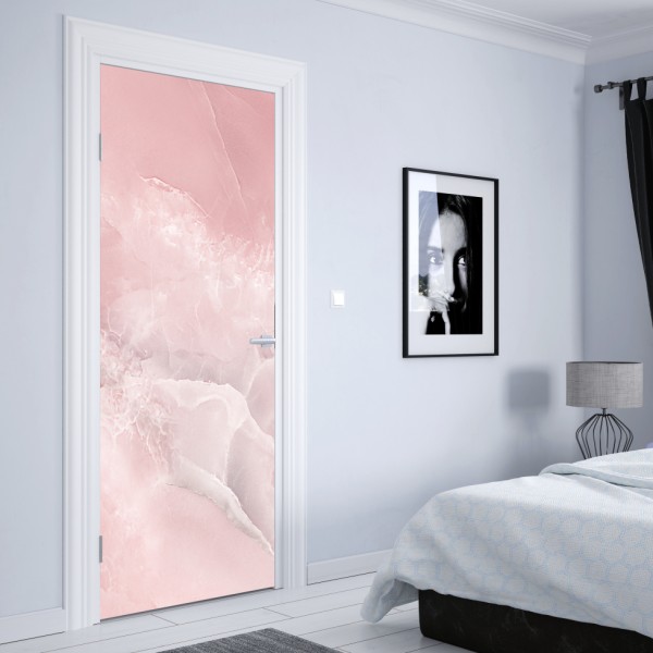 Naklejka na drzwi ozdobny wzór damaskowy w stylu vintage – Wallissimo®