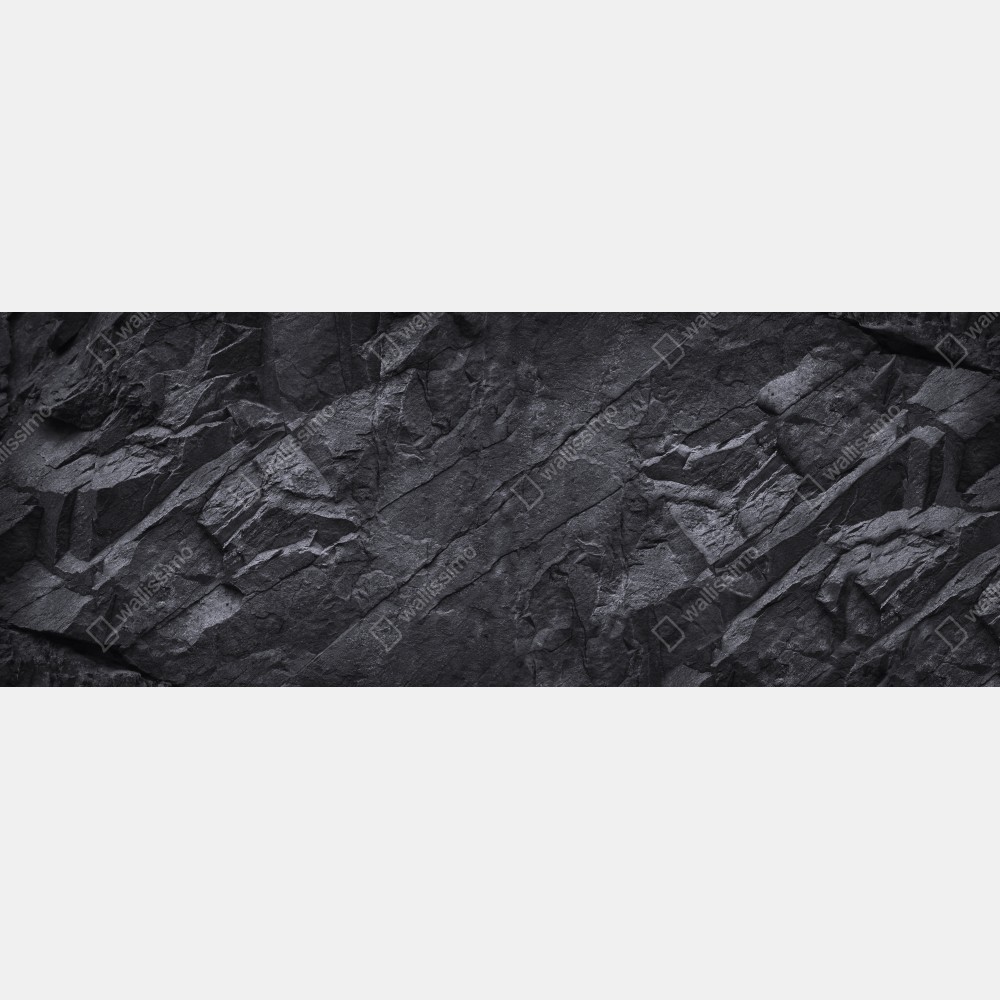 Naklejka na drzwi ciemna tekstura kamienia – Wallissimo® Naklejka na drzwi ciemna tekstura kamienia – Wallissimo®