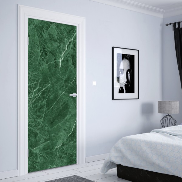 Naklejka na drzwi ścieżka przez bujną dżunglę – Wallissimo®