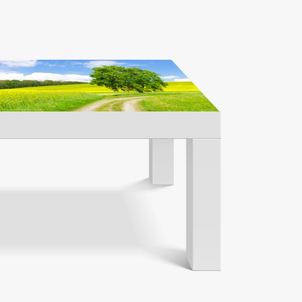 Naklejka na biurko i stół luksusowa abstrakcja alkoholowa ze złotymi żyłkami – Wallissimo®