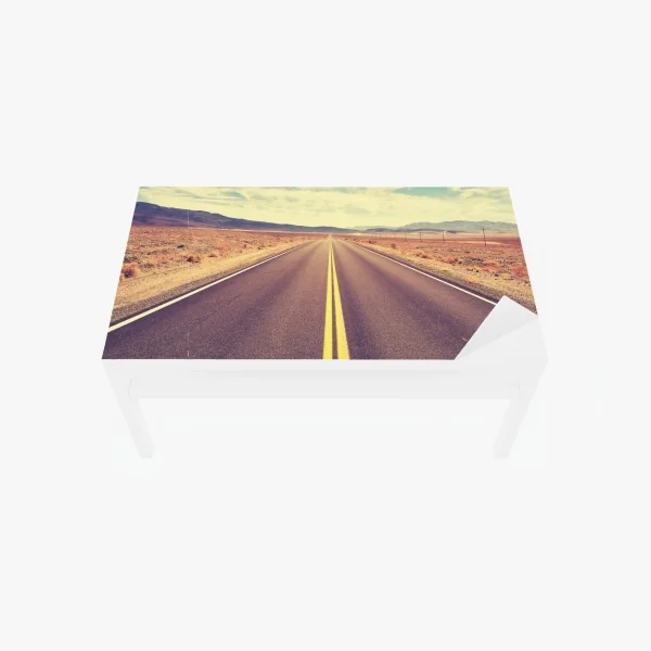 Naklejka na biurko i stół pastelowy pop-artowy portret piękna – Wallissimo®