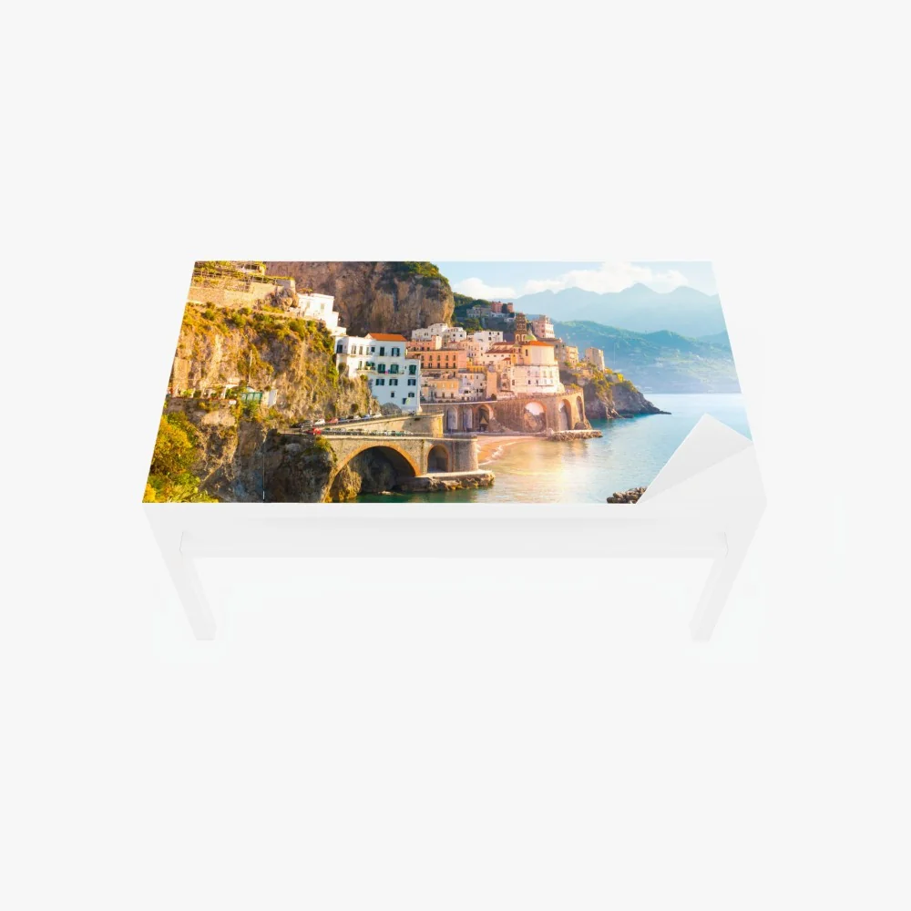 Naklejka na biurko i stół słoneczne wybrzeże Amalfi – Wallissimo® Naklejka na biurko i stół słoneczne wybrzeże Amalfi – Wallissimo®