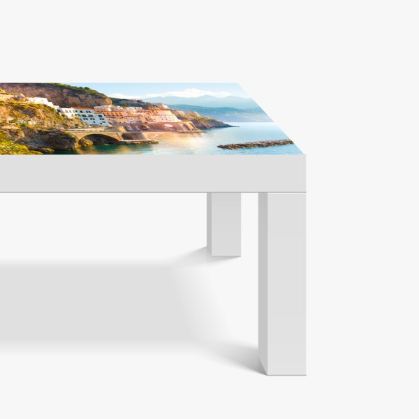 Naklejka na biurko i stół kolorowy mural graffiti ze śniącym dzieckiem – Wallissimo®