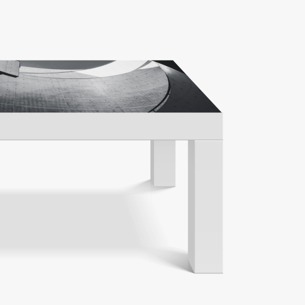 Naklejka na biurko i stół tropikalne liście i kwiaty – Wallissimo®