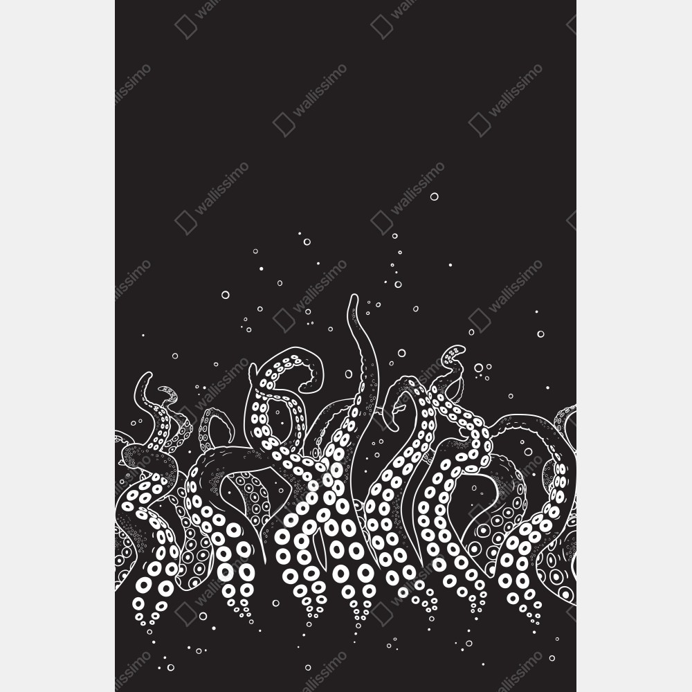 Naklejka na biurko i stół wzór macek ośmiornicy – Wallissimo® Naklejka na biurko i stół wzór macek ośmiornicy – Wallissimo®