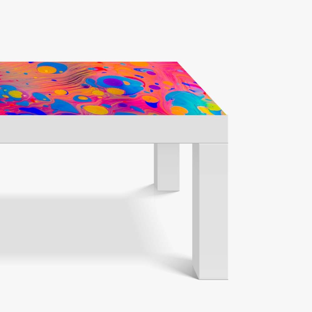 Naklejka na biurko i stół otomańskie ebru marmurkowe fale – Wallissimo® Naklejka na biurko i stół otomańskie ebru marmurkowe fale – Wallissimo®