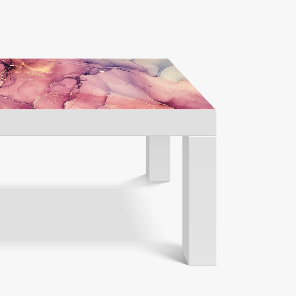 Naklejka na biurko i stół eteryczna fioletowa abstrakcja marmurowa – Wallissimo® Naklejka na biurko i stół eteryczna fioletowa abstrakcja marmurowa – Wallissimo®