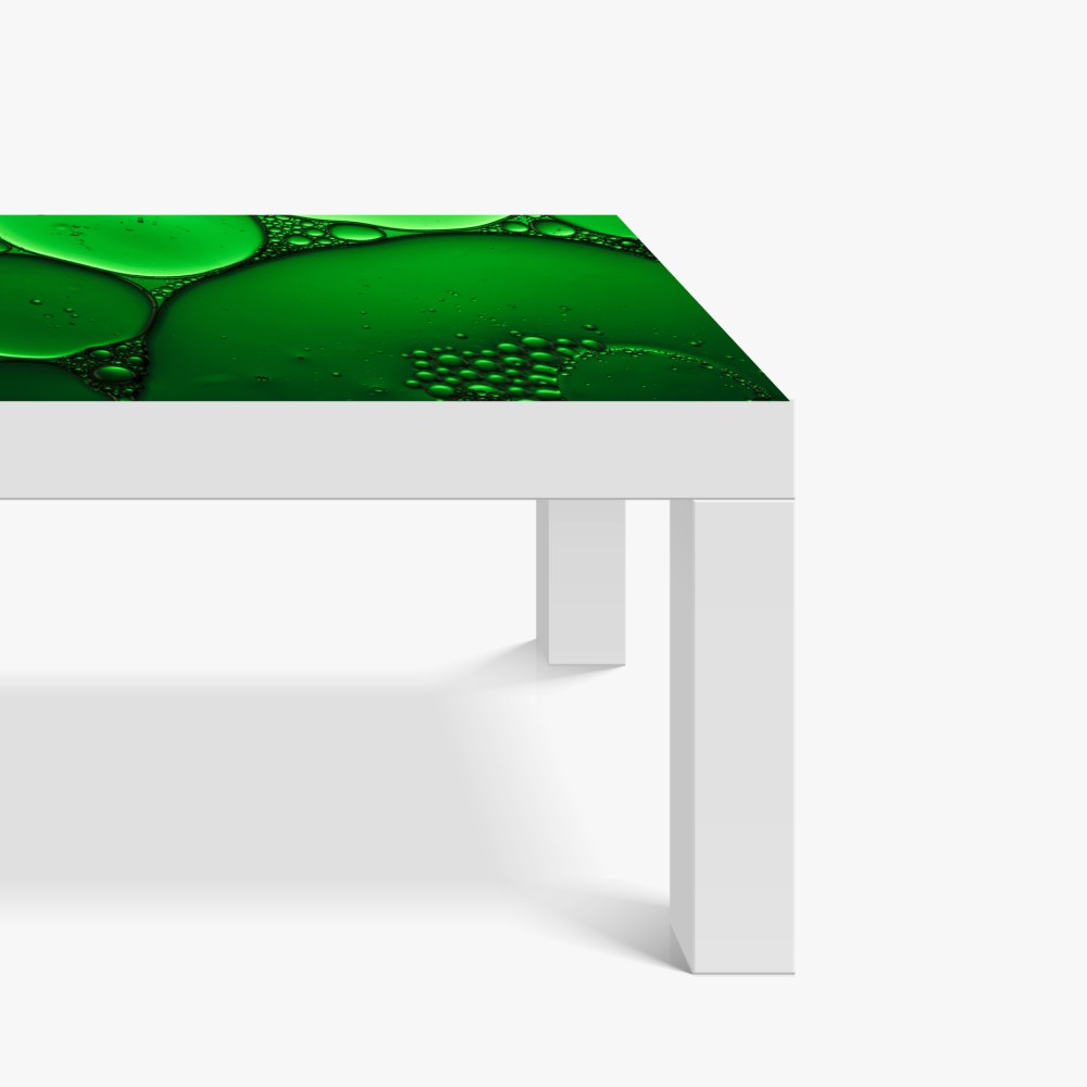 Naklejka na biurko i stół zielone bańki abstrakcyjna kompozycja – Wallissimo® Naklejka na biurko i stół zielone bańki abstrakcyjna kompozycja – Wallissimo®