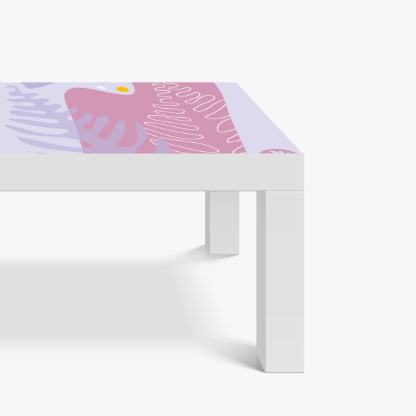 Naklejka na biurko i stół poranny blask Hallstatt nad jeziorem – Wallissimo®