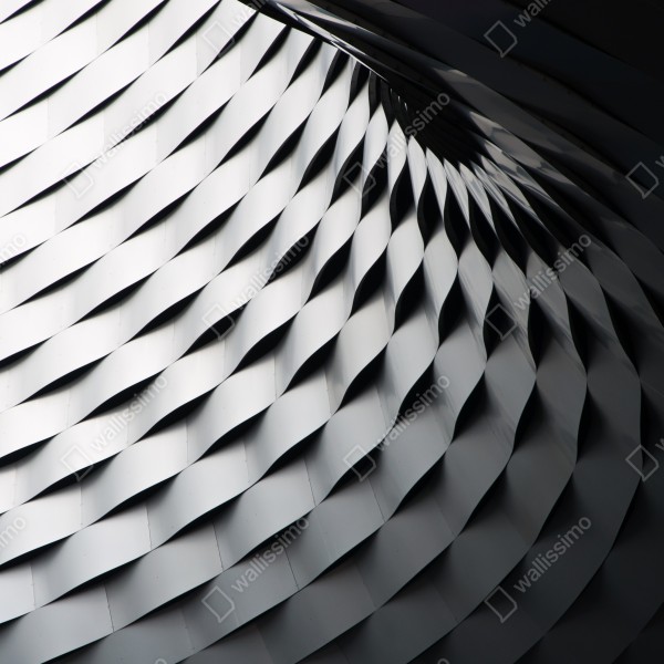 Naklejka na biurko i stół monochromatyczny geometryczny wzór z metalu – Wallissimo® Naklejka na biurko i stół monochromatyczny geometryczny wzór z metalu – Wallissimo®