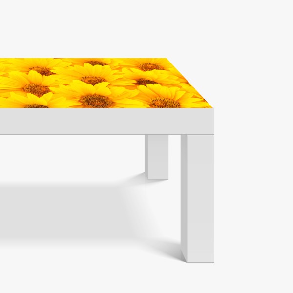 Naklejka na biurko i stół mglista panorama Dubaju ponad chmurami – Wallissimo®