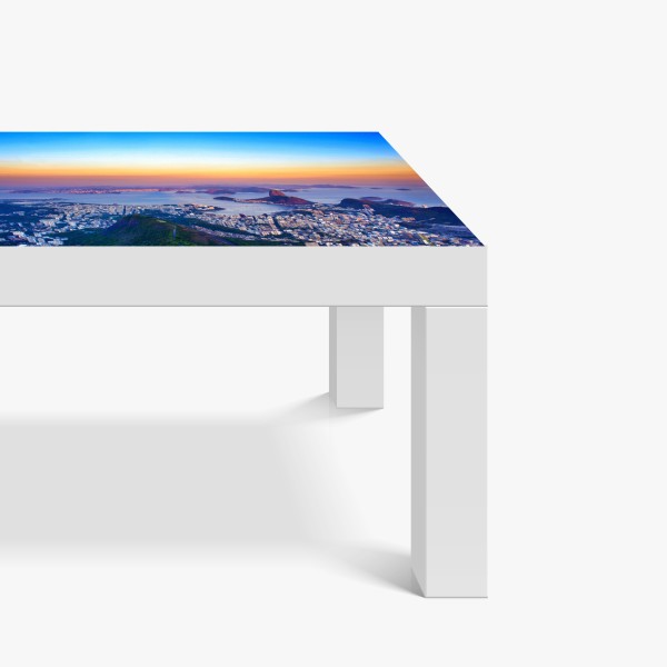 Naklejka na biurko i stół dramatyczne czarno-białe molo prowadzące w burzliwe morze – Wallissimo®