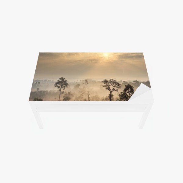 Naklejka na biurko i stół arktyczny spokój Czukotki – Wallissimo®