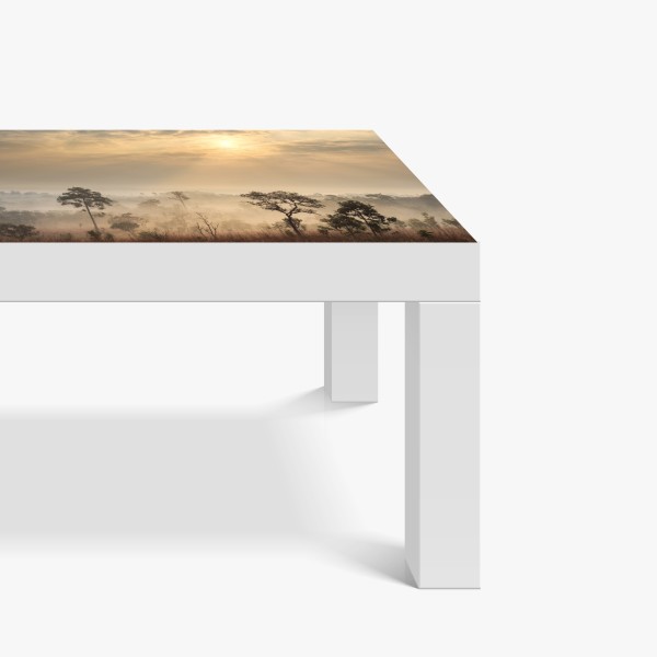 Naklejka na biurko i stół arktyczny spokój Czukotki – Wallissimo®