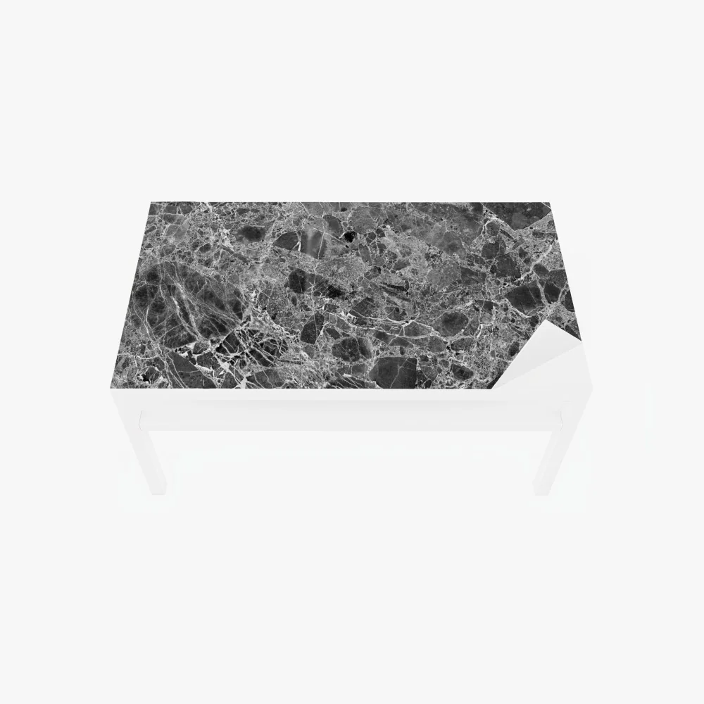 Naklejka na biurko i stół monochromatyczna tekstura marmuru – Wallissimo® Naklejka na biurko i stół monochromatyczna tekstura marmuru – Wallissimo®