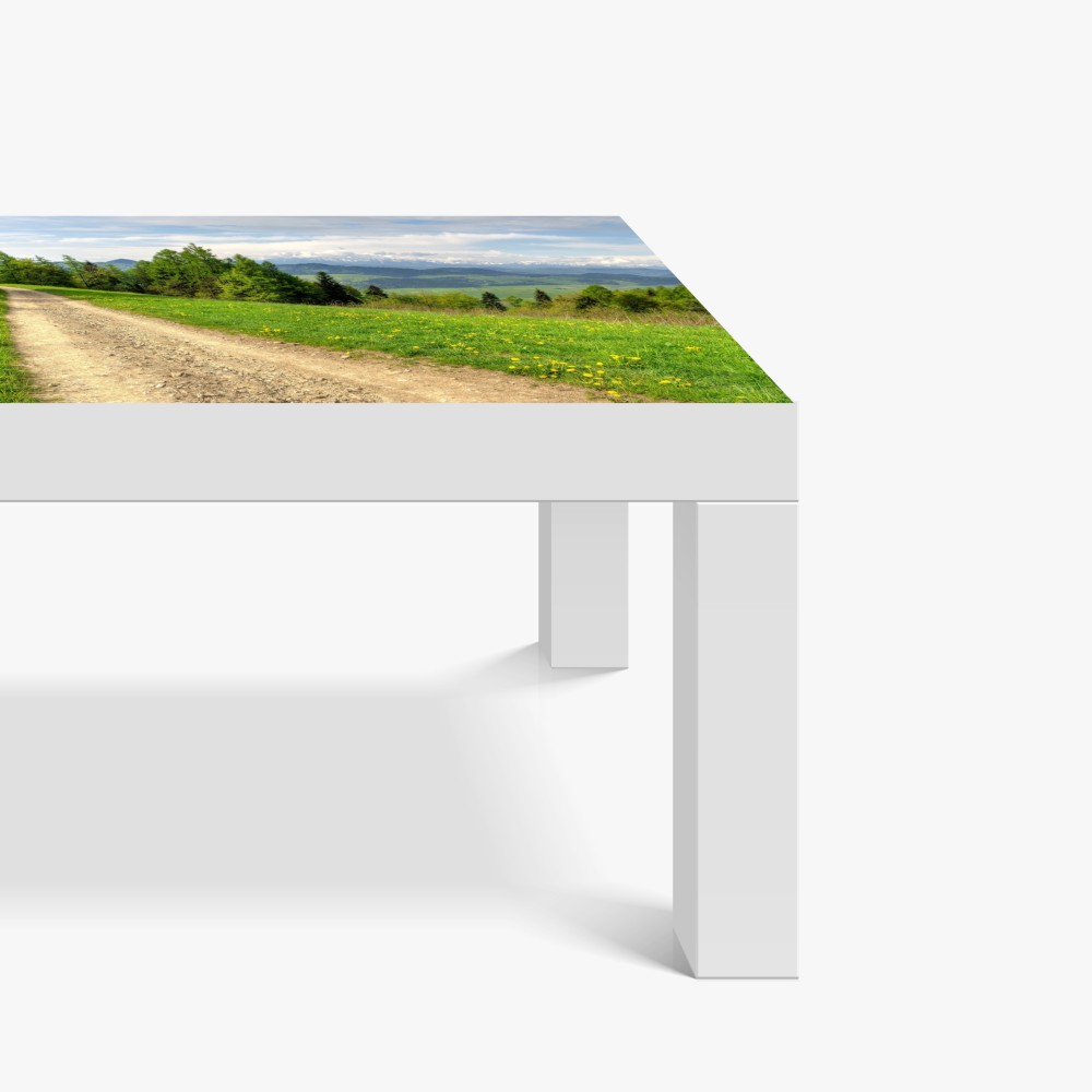 Naklejka na biurko i stół Gorce wiosenny szlak – Wallissimo® Naklejka na biurko i stół Gorce wiosenny szlak – Wallissimo®